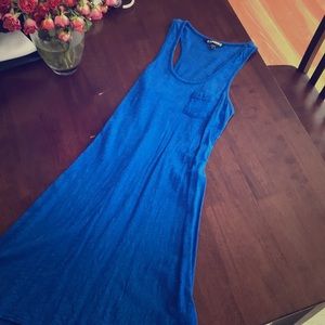 EXPRESS BLUE COTTON DRESS